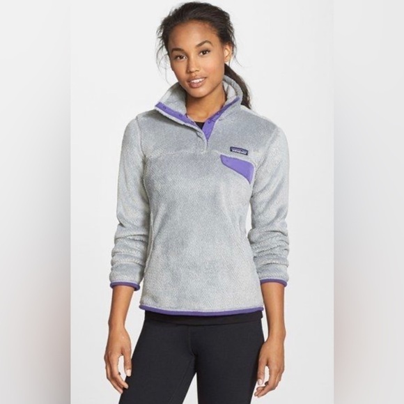 Patagonia Re-Tool Snap-T® Fleece Pullover Grey - Picture 1 of 8
